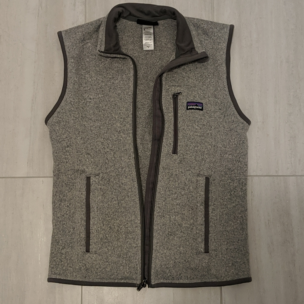 Patagonia Men's Better Sweater Grey Vest